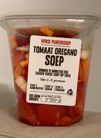 Pureersoep tomaat oregano