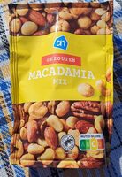 Gezouten macadamia mix