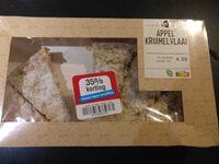Appel kruimel vlaai