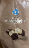 Cake Mergpijpjes met marsepein