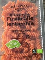 Biologische Fusilli alla lenticchie 100% rode linzen