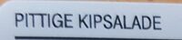 Pittige kipsalade