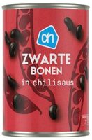 Zwarte bonen in chilisaus