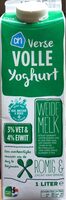 Verse volle yoghurt