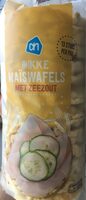 Dikke maïswafels met zeezout