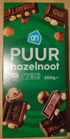 Pure chocolade met hazelnoten