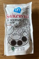 Suikervrij knoopjes drop salmiak