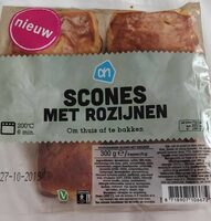 Scones met rozijnin