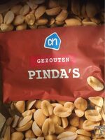 Gezouten pinda's