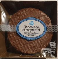 Chocolade stroopwafel melkchocolade