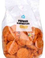 Paprika rijstzoutjes gezouten