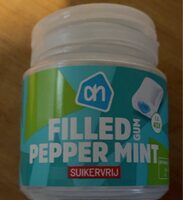 Filled Pepper Mint Gum