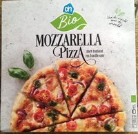 Bio Pizza Mozzarella met tomaat en basilicum