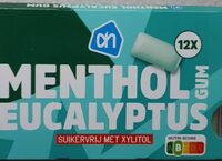 Menthol eucalyptus gum