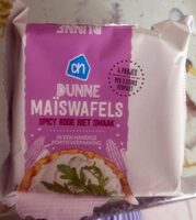 Dunne maïswafels spicy rode biet smaak