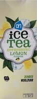 Ice tea refreshing lemon