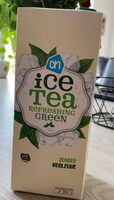 Ice tea refreshing green