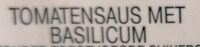 Tomatensaus met basilicum