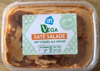 Vega saté salade