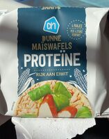 Dunne maiswafels proteine