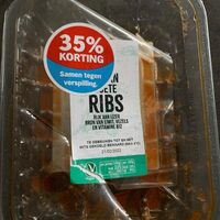 Vegan zoete ribs
