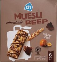 Chocolade muesli reep