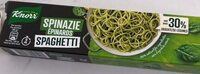 Spaghetti spinazie