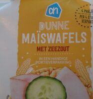 Dunne Maiswafels Met Zeezout