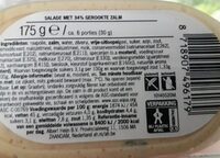 Gerookte zalm salade