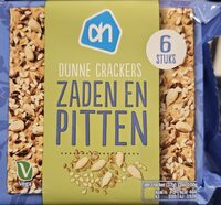 Dunne crackers zaden en pitten