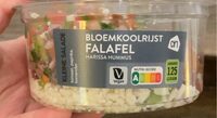 Bloemkoolrijst met falafel