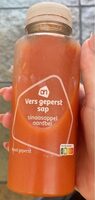 Vers geperst sap - sinaasappel aardbei