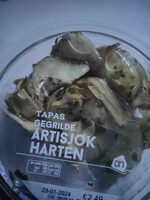 Gegrilde artisjokharten