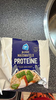 Dunne maiswafels proteïne