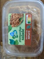 Plantaardige salade kipsaté