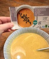Pompoensoep met gember