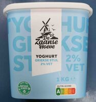 Yoghurt Griekse stijl 2% vet
