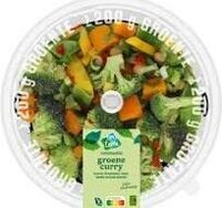 Stoommaaltijd groene curry