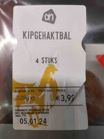 Kipgehaktbal