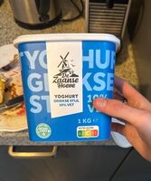 Yoghurt griekse Stijl