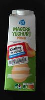 Magere yoghurt perzik