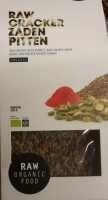 Raw Organic Food Raw Cracker Zaden Pitten