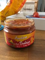 Hot salsa chip dip