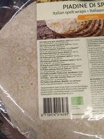 La Bio Idea - Piadine Spelt Wrap - 4 Pieces - 260G