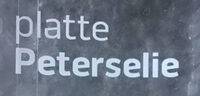 Platte peterselie