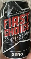 First Choice Cola Zero