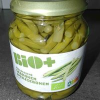 Biologische gebroken sperziebonen