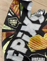 Ribbelchips wasabi
