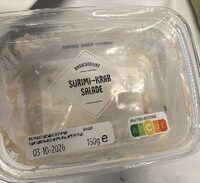 Ambachtelijke salade surimi krab