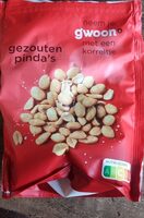 Gezouten pinda's